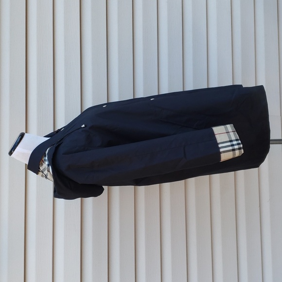 BURBERRY CHECK CUFFS WARM LINER HOODED RAINCOAT JACKET - Picture 3 of 14